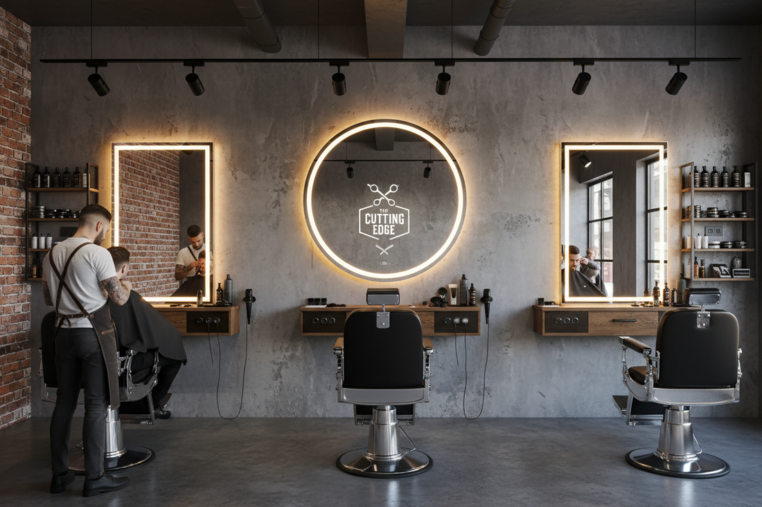 LED Mirrors for Barber Shops and Salons: What to Look For