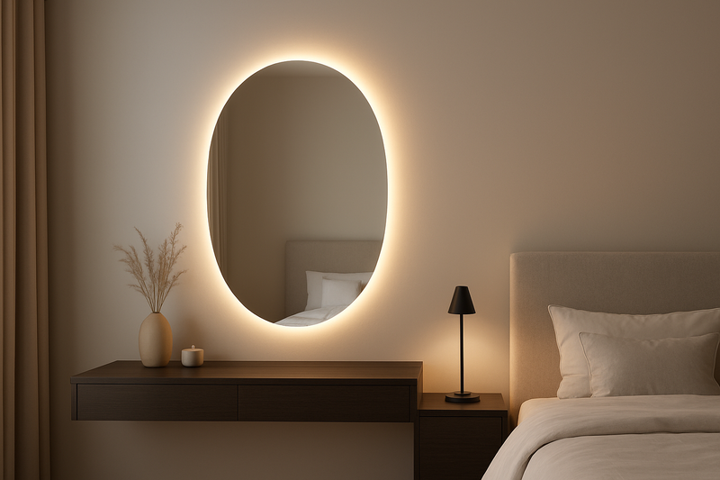 AURA mirror in a customer home